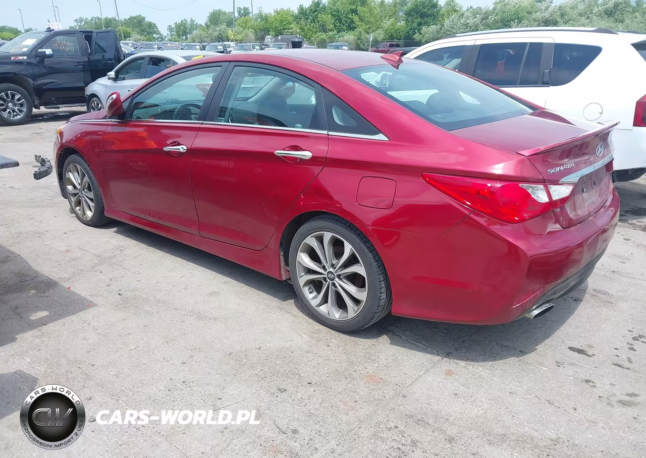 2014 Hyundai Sonata Se VIN:5NPEC4AC6EH834359 - 3
