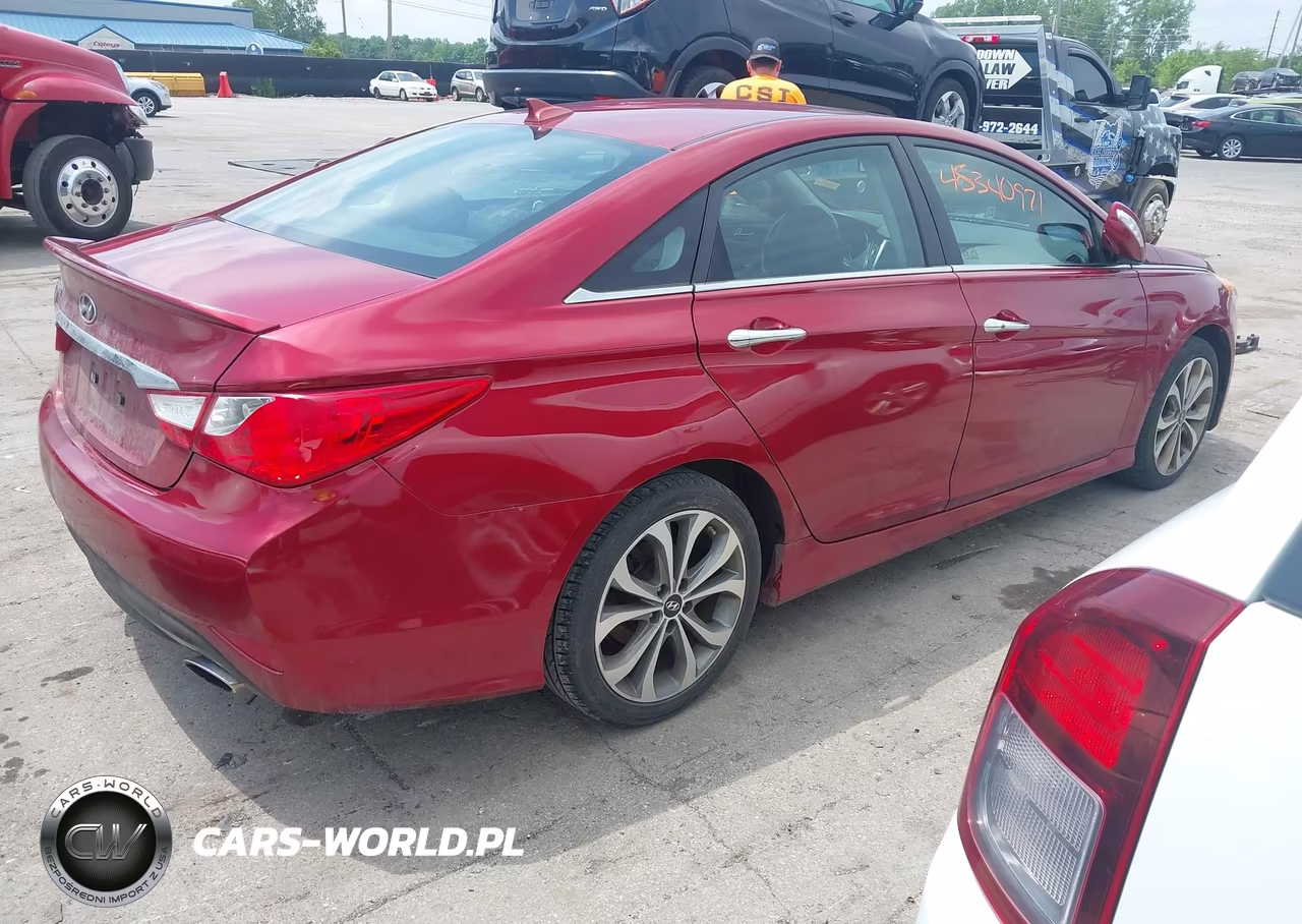 2014 Hyundai Sonata Se VIN:5NPEC4AC6EH834359 - 4