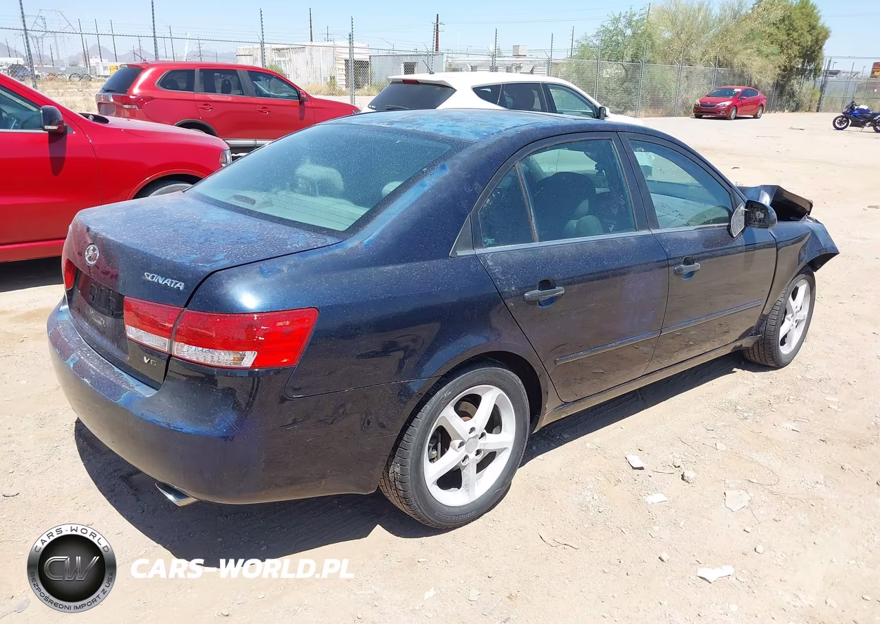 2006 Hyundai Sonata Gls V6-Lx V6 VIN:5NPEU46F46H009647 - 4