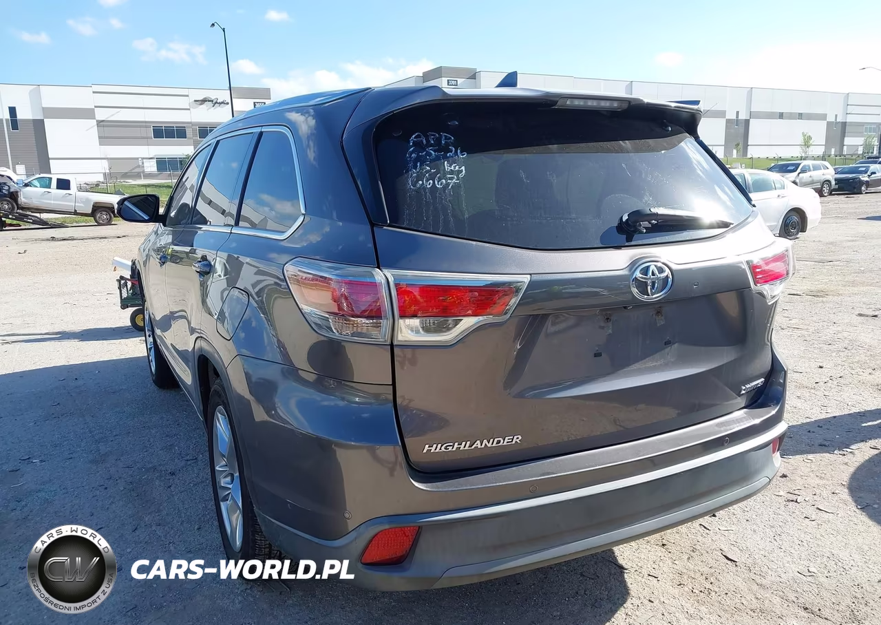 2016 Toyota Highlander Limited V6 VIN:5TDYKRFH8GS146667 - 3