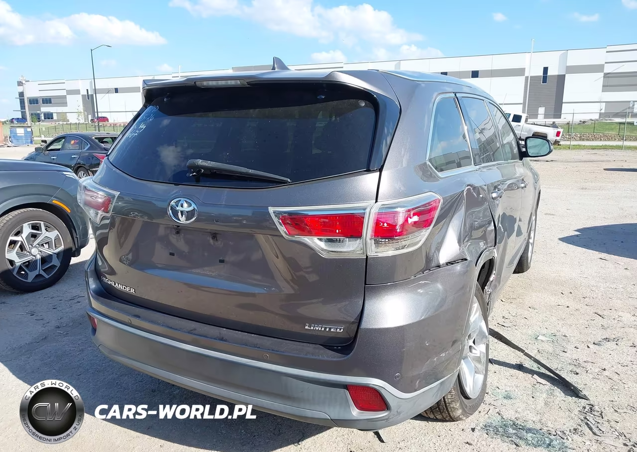 2016 Toyota Highlander Limited V6 VIN:5TDYKRFH8GS146667 - 4