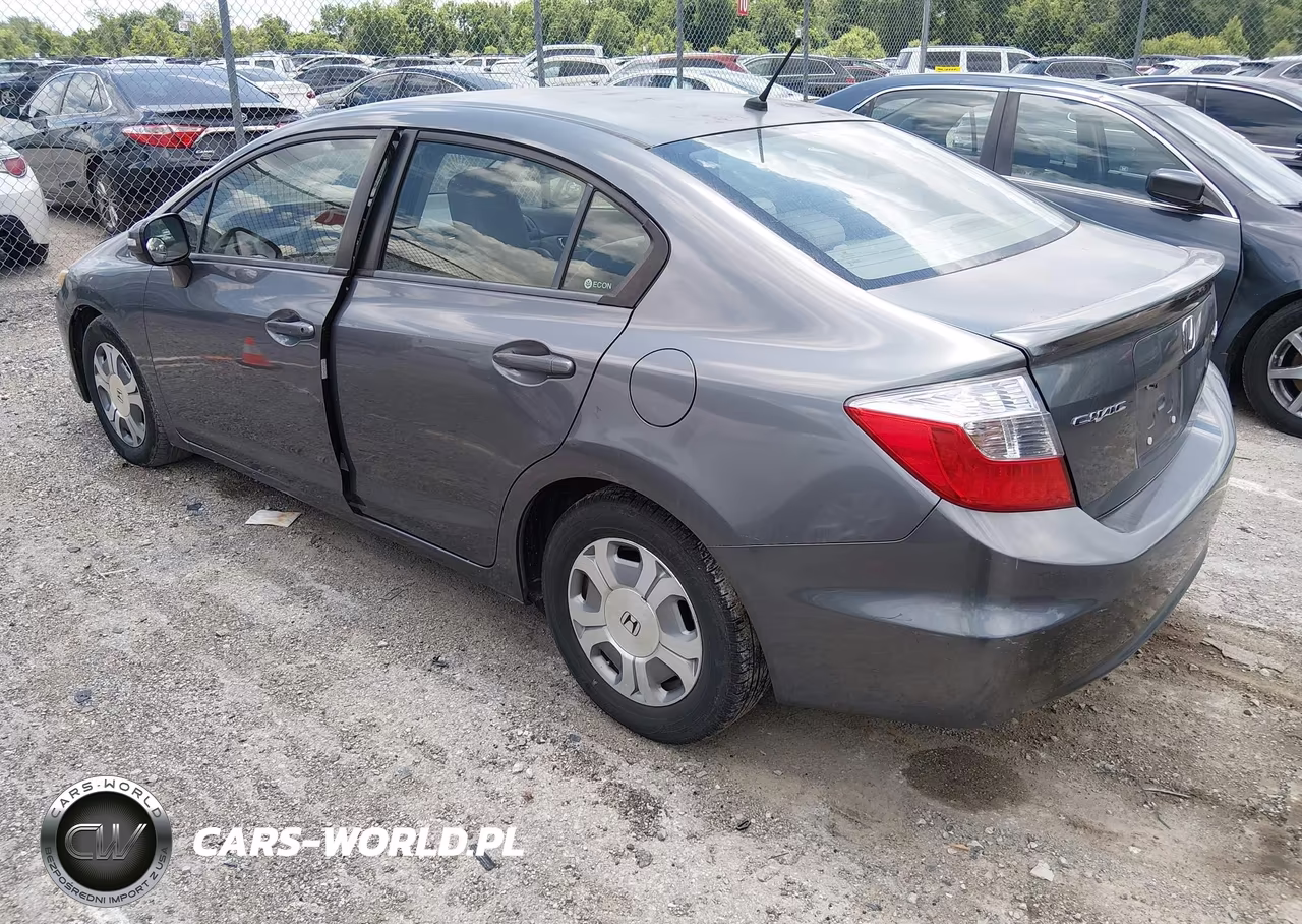 2012 Honda Civic Hybrid VIN:JHMFB4F36CS002517 - 3