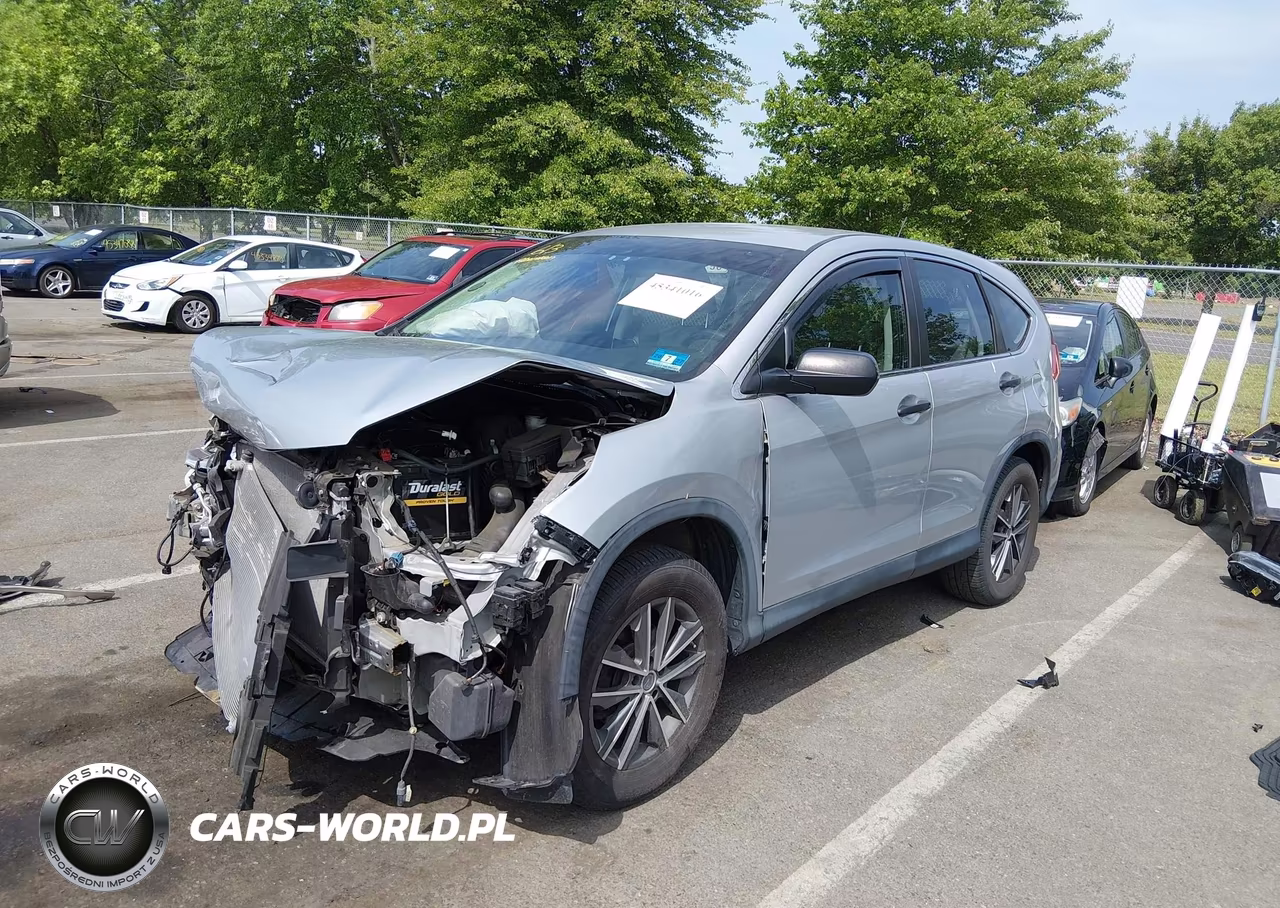 2016 Honda Cr-V Lx VIN:5J6RM4H36GL117537 - 2