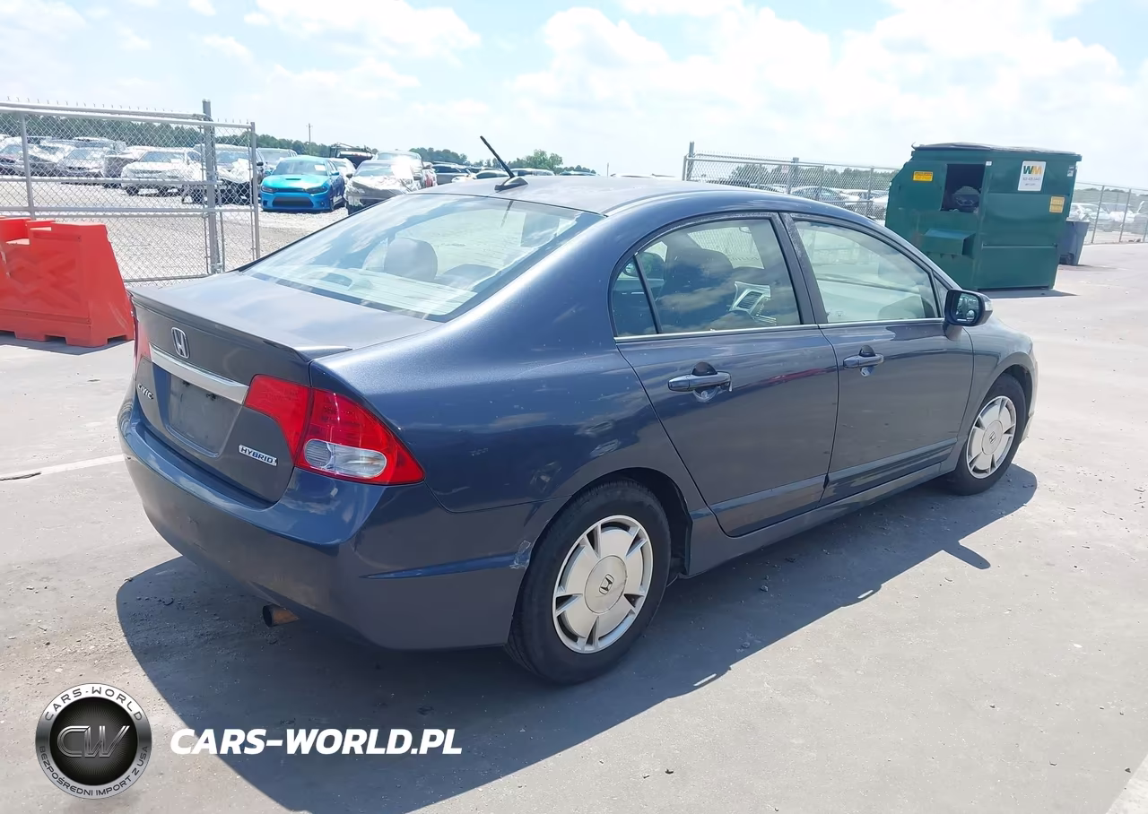 2009 Honda Civic Hybrid VIN:JHMFA36289S010390 - 4
