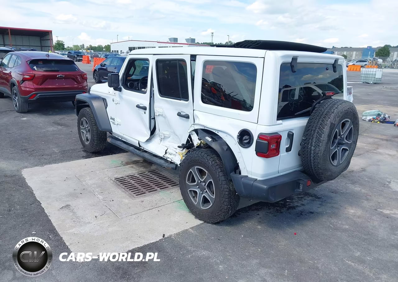 2021 Jeep Wrangler Unlimited Sport S 4X4 VIN:1C4HJXDN1MW526171 - 3