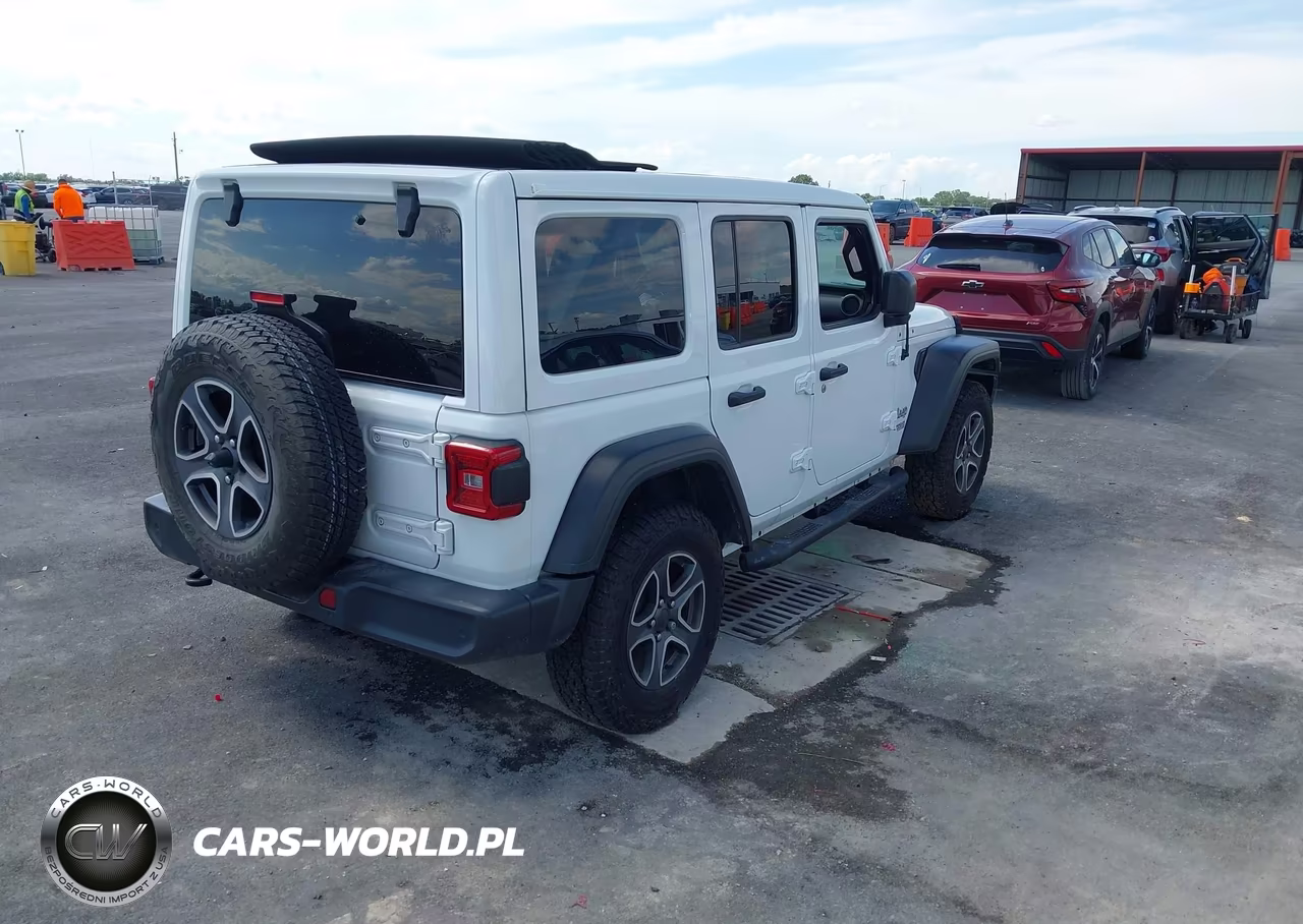 2021 Jeep Wrangler Unlimited Sport S 4X4 VIN:1C4HJXDN1MW526171 - 4