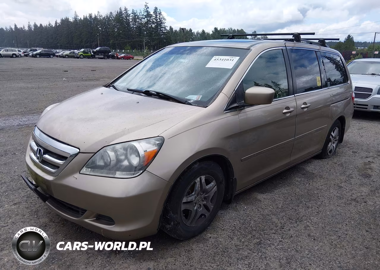 2006 Honda Odyssey Ex-L VIN:5FNRL38786B430757 - 2