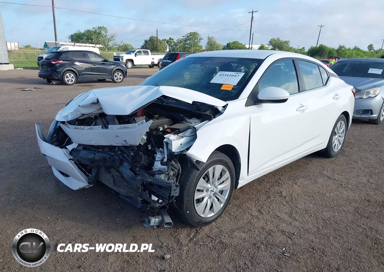 2023 Nissan Sentra S Xtronic Cvt VIN:3N1AB8BV4PY305168 - 2