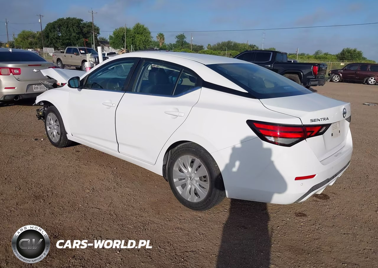 2023 Nissan Sentra S Xtronic Cvt VIN:3N1AB8BV4PY305168 - 3