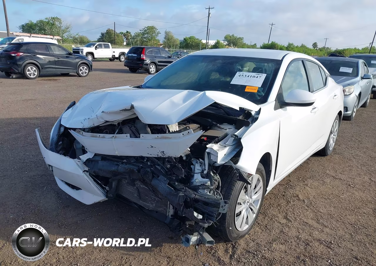 2023 Nissan Sentra S Xtronic Cvt VIN:3N1AB8BV4PY305168 - 6