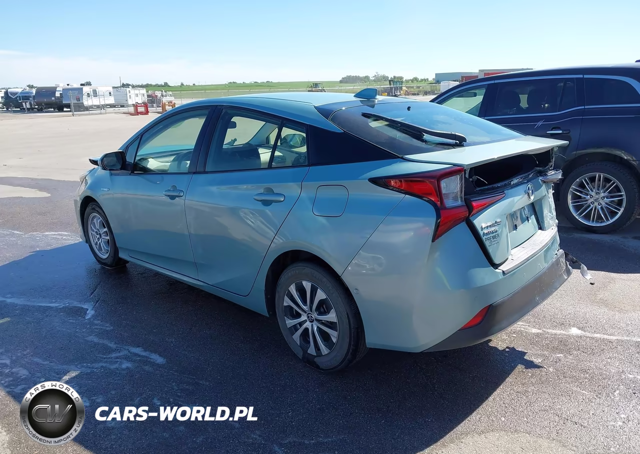 2021 Toyota Prius Le Awd-E VIN:JTDL9MFU2M3024308 - 3