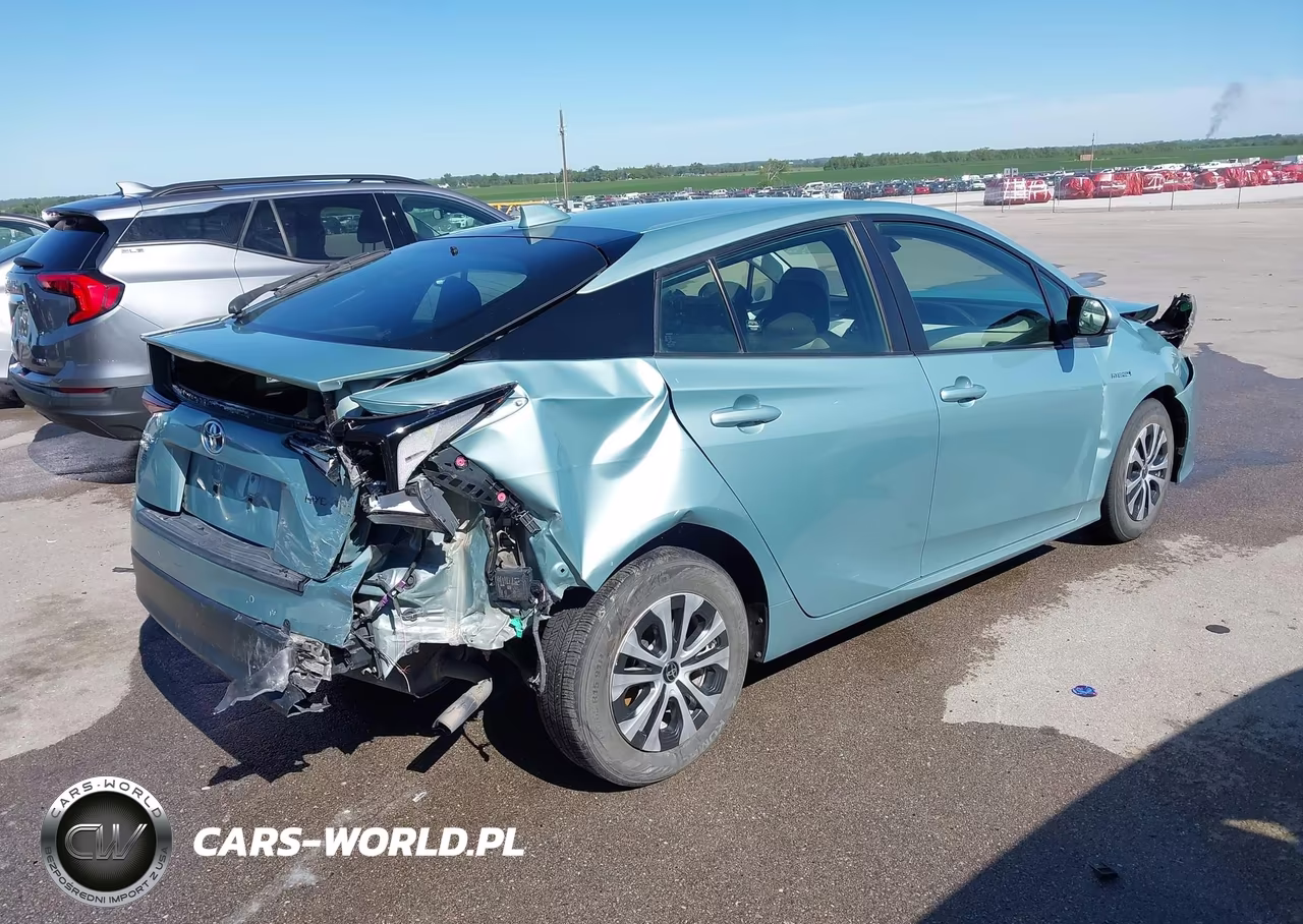 2021 Toyota Prius Le Awd-E VIN:JTDL9MFU2M3024308 - 4