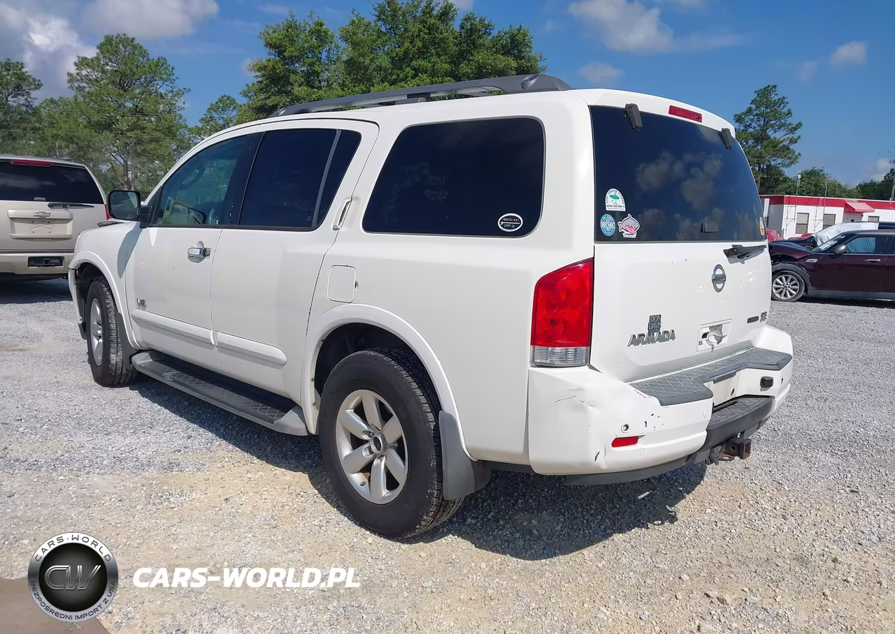 2008 Nissan Armada Se VIN:5N1BA08D48N631079 - 3