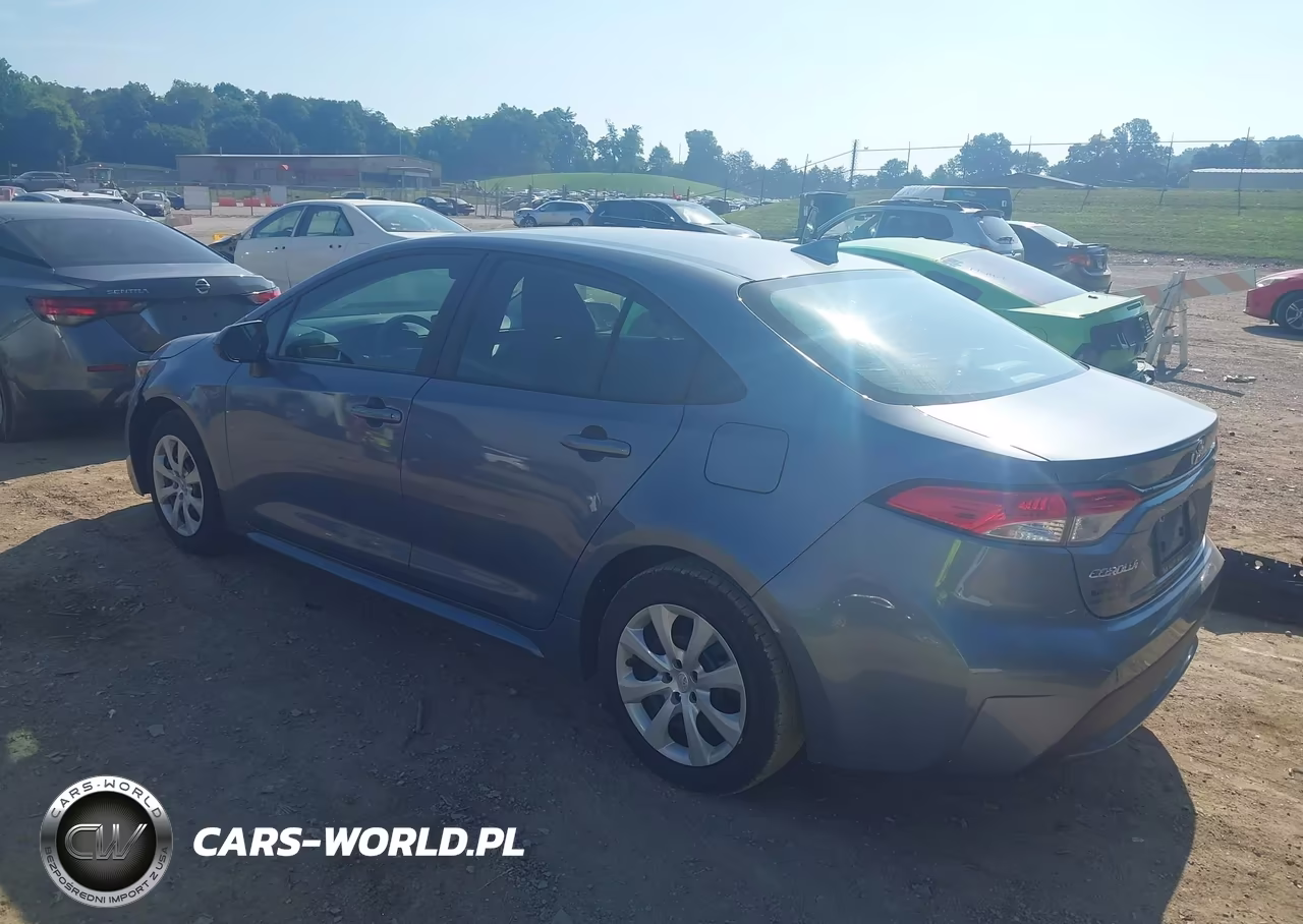 2022 Toyota Corolla Le VIN:5YFEPMAE2NP356403 - 3