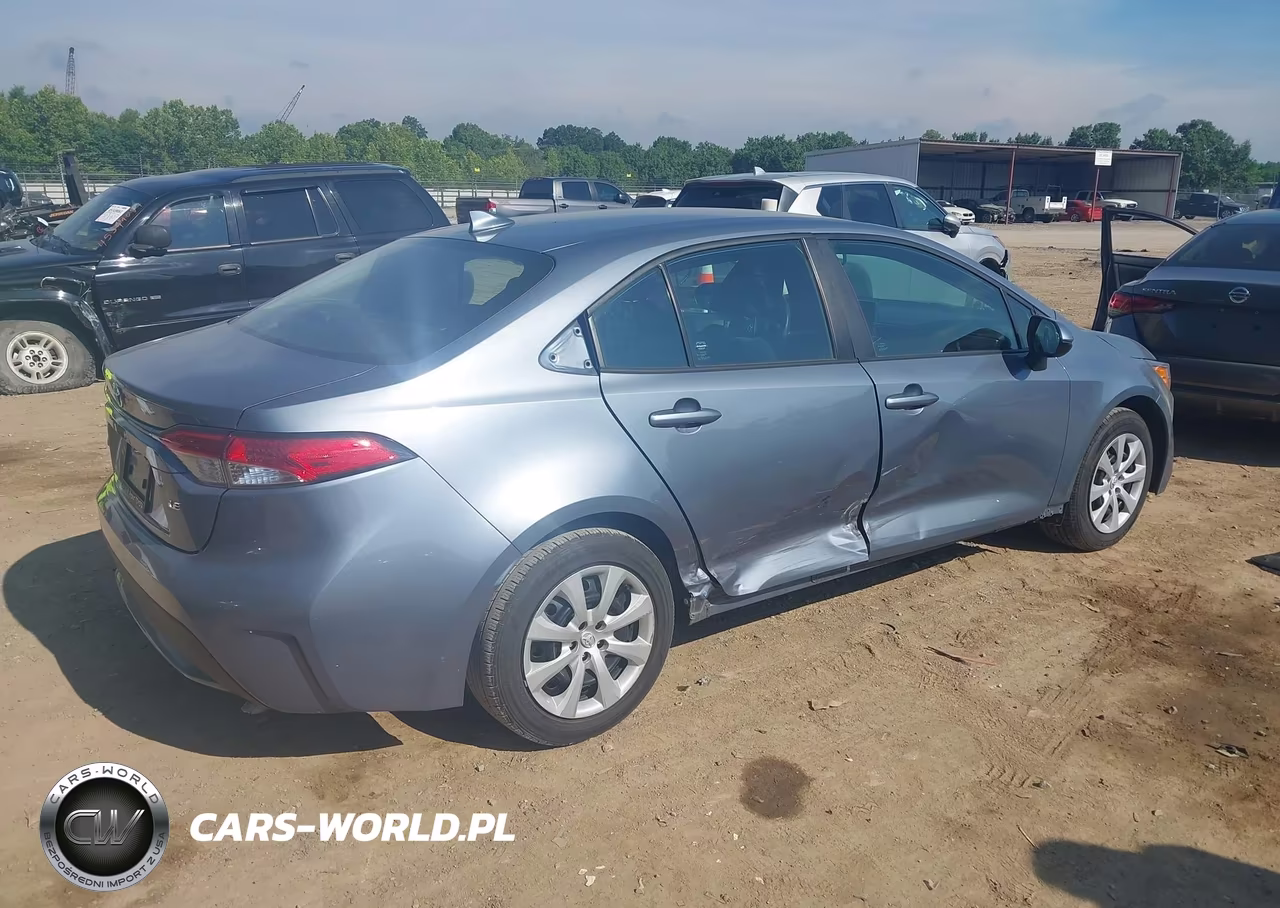 2022 Toyota Corolla Le VIN:5YFEPMAE2NP356403 - 4