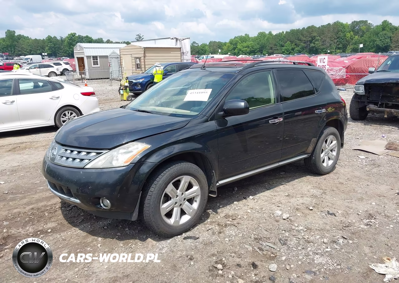 2007 Nissan Murano Sl VIN:JN8AZ08T57W500563 - 2