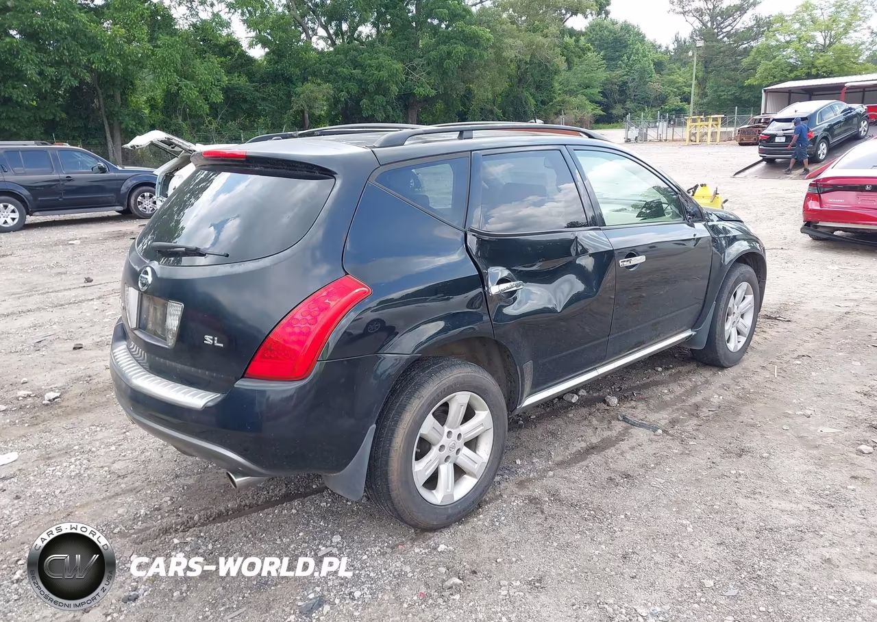2007 Nissan Murano Sl VIN:JN8AZ08T57W500563 - 4