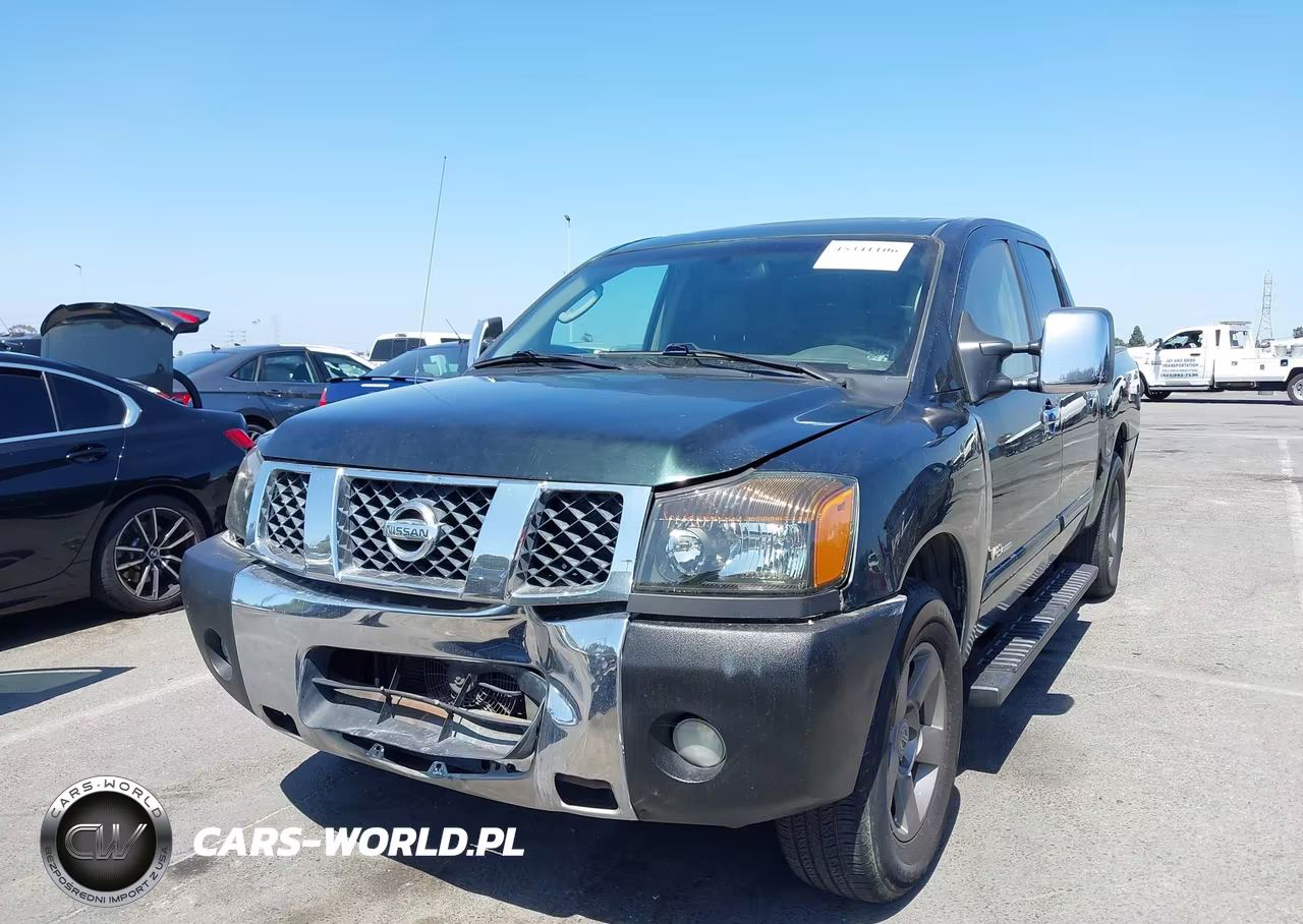 2004 Nissan Titan Le VIN:1N6AA07A64N524789 - 2