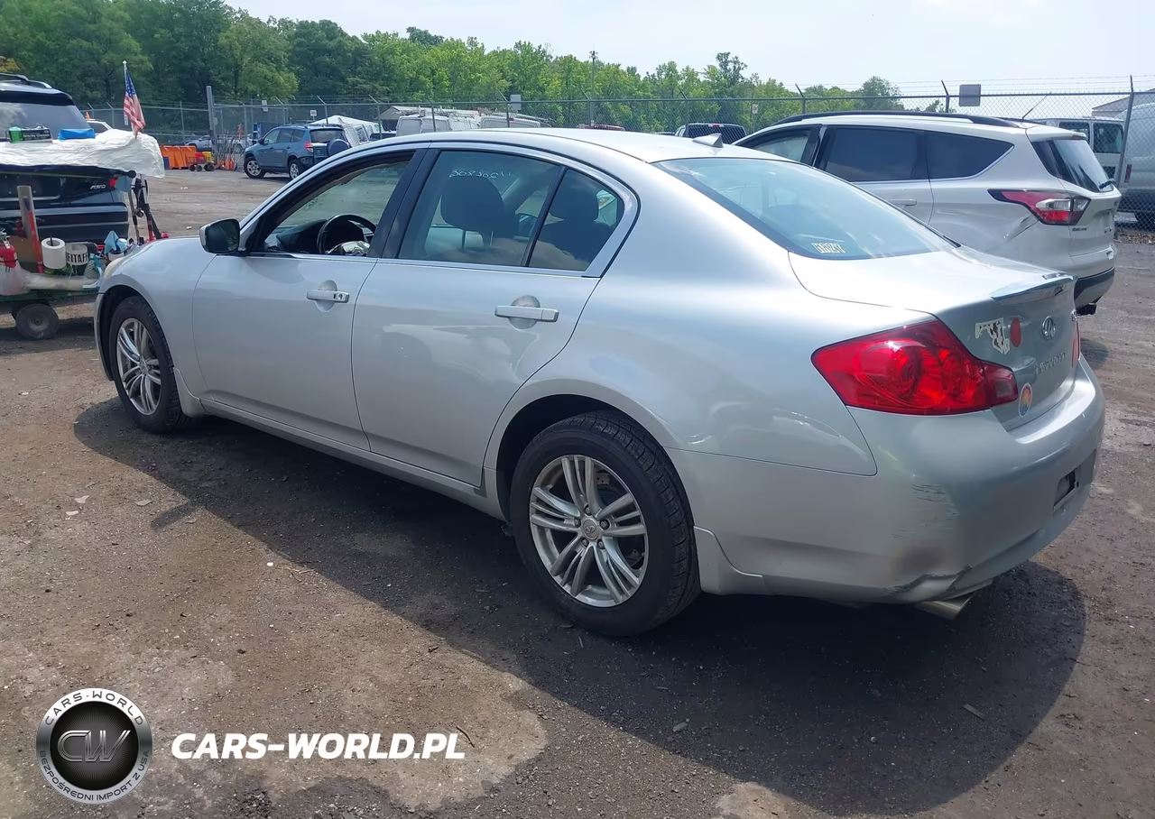 2011 Infiniti G25X VIN:JN1DV6AR3BM450775 - 3