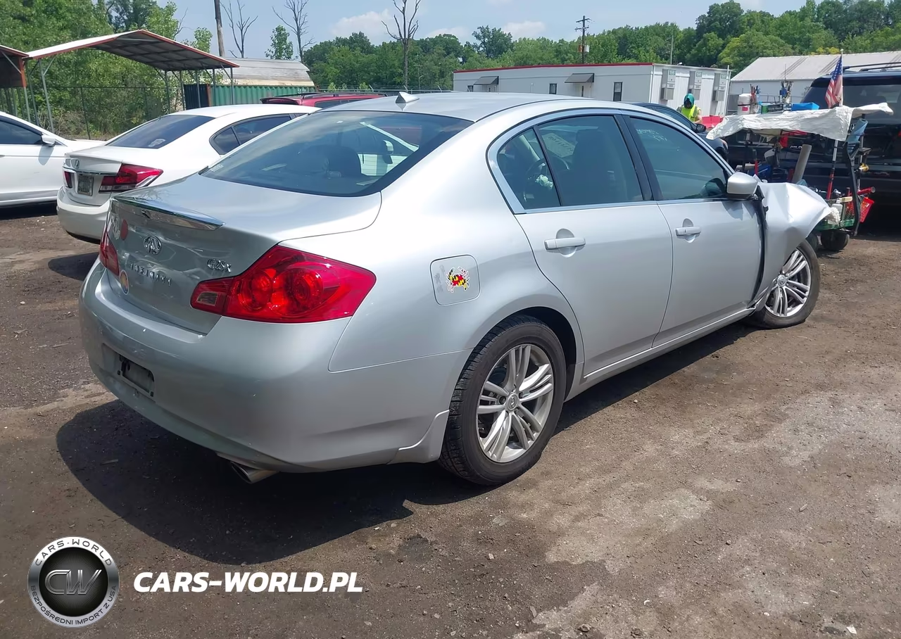 2011 Infiniti G25X VIN:JN1DV6AR3BM450775 - 4