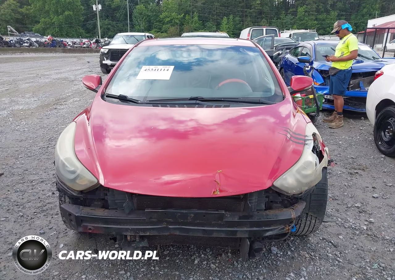 2014 Hyundai Elantra Sport VIN:KMHDH4AH6EU100704 - 12