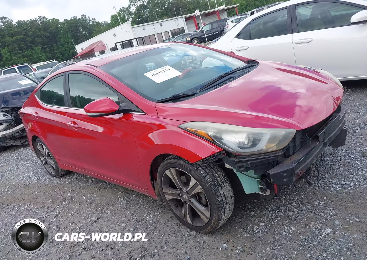 2014 Hyundai Elantra Sport VIN:KMHDH4AH6EU100704 - 13