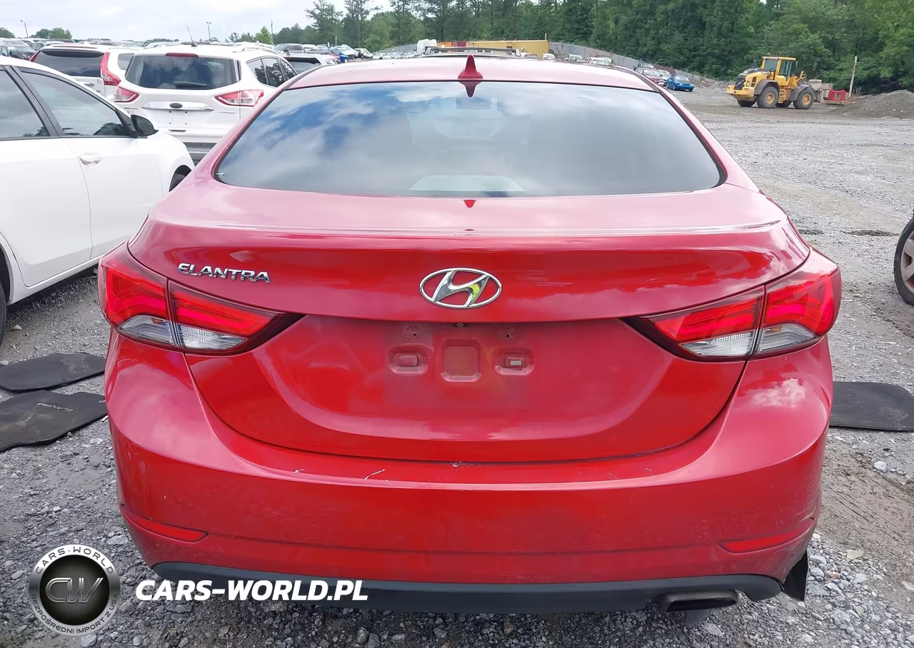 2014 Hyundai Elantra Sport VIN:KMHDH4AH6EU100704 - 16