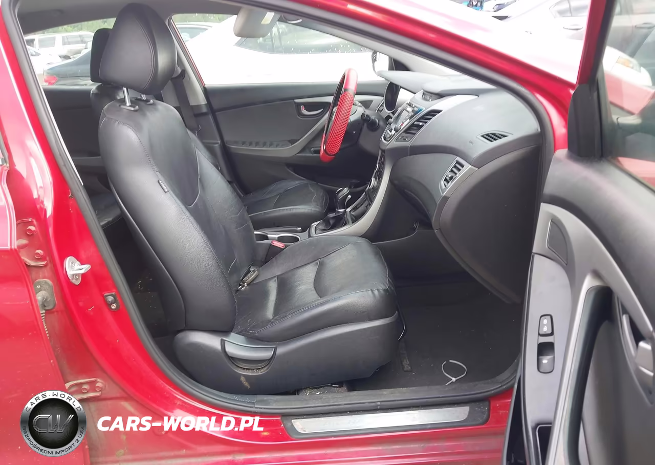 2014 Hyundai Elantra Sport VIN:KMHDH4AH6EU100704 - 5