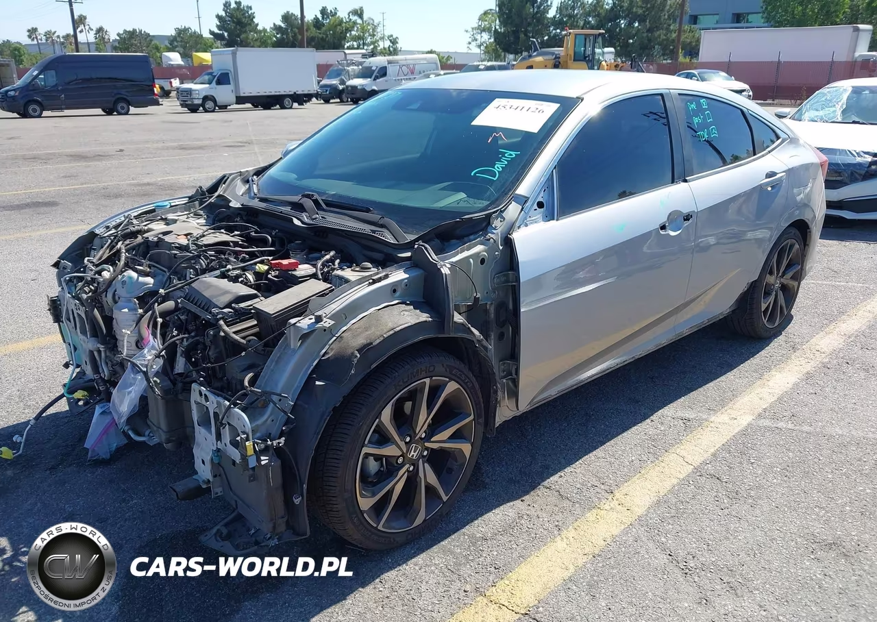 2020 Honda Civic Sport VIN:2HGFC2F81LH598367 - 2