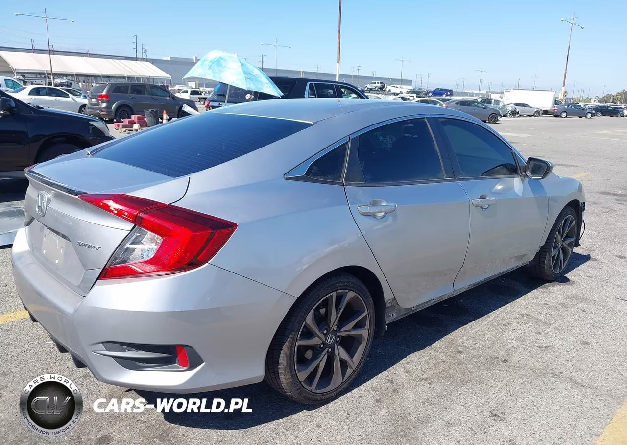 2020 Honda Civic Sport VIN:2HGFC2F81LH598367 - 4