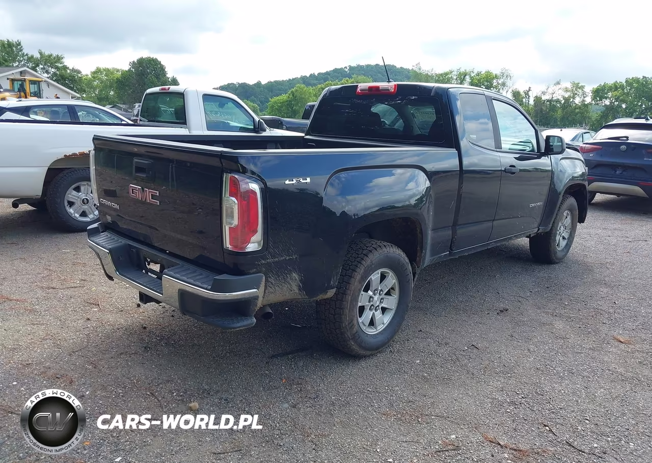 2017 GMC Canyon 4Wd VIN:1GTH6BEN1H1263315 - 4