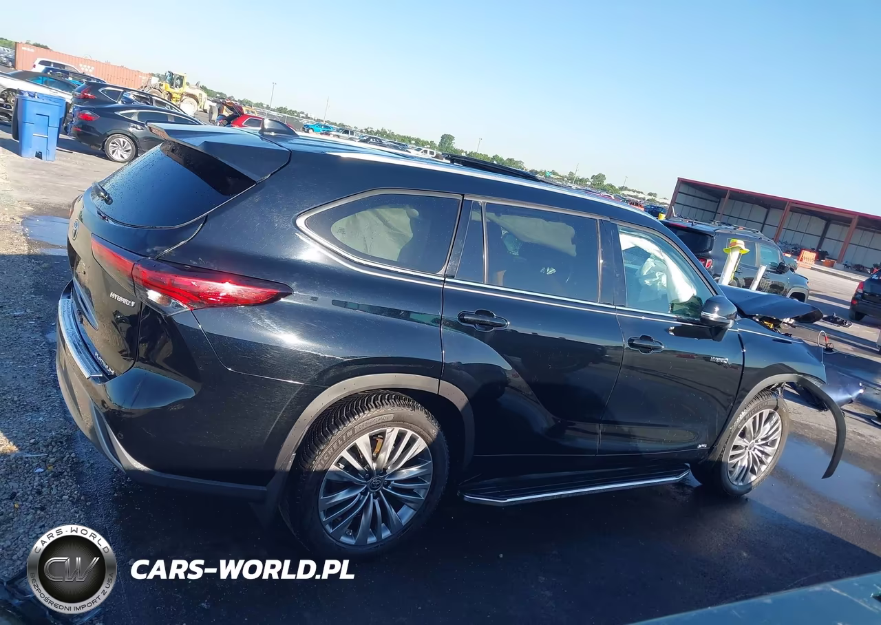 2021 Toyota Highlander Hybrid Platinum VIN:5TDEBRCH7MS016267 - 14