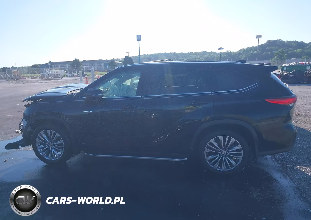 2021 Toyota Highlander Hybrid Platinum VIN:5TDEBRCH7MS016267 - 15