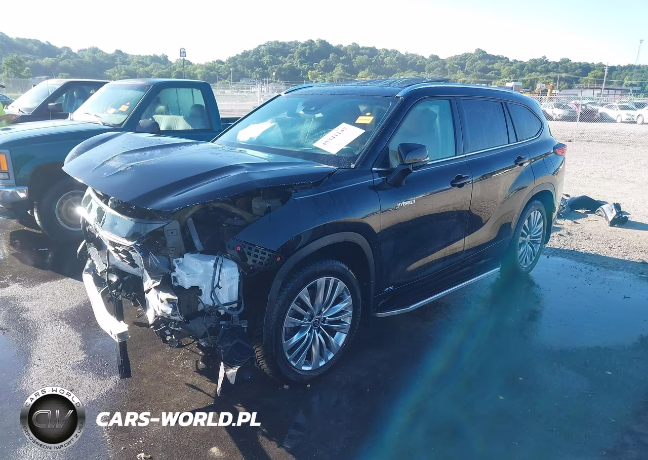 2021 Toyota Highlander Hybrid Platinum VIN:5TDEBRCH7MS016267 - 2
