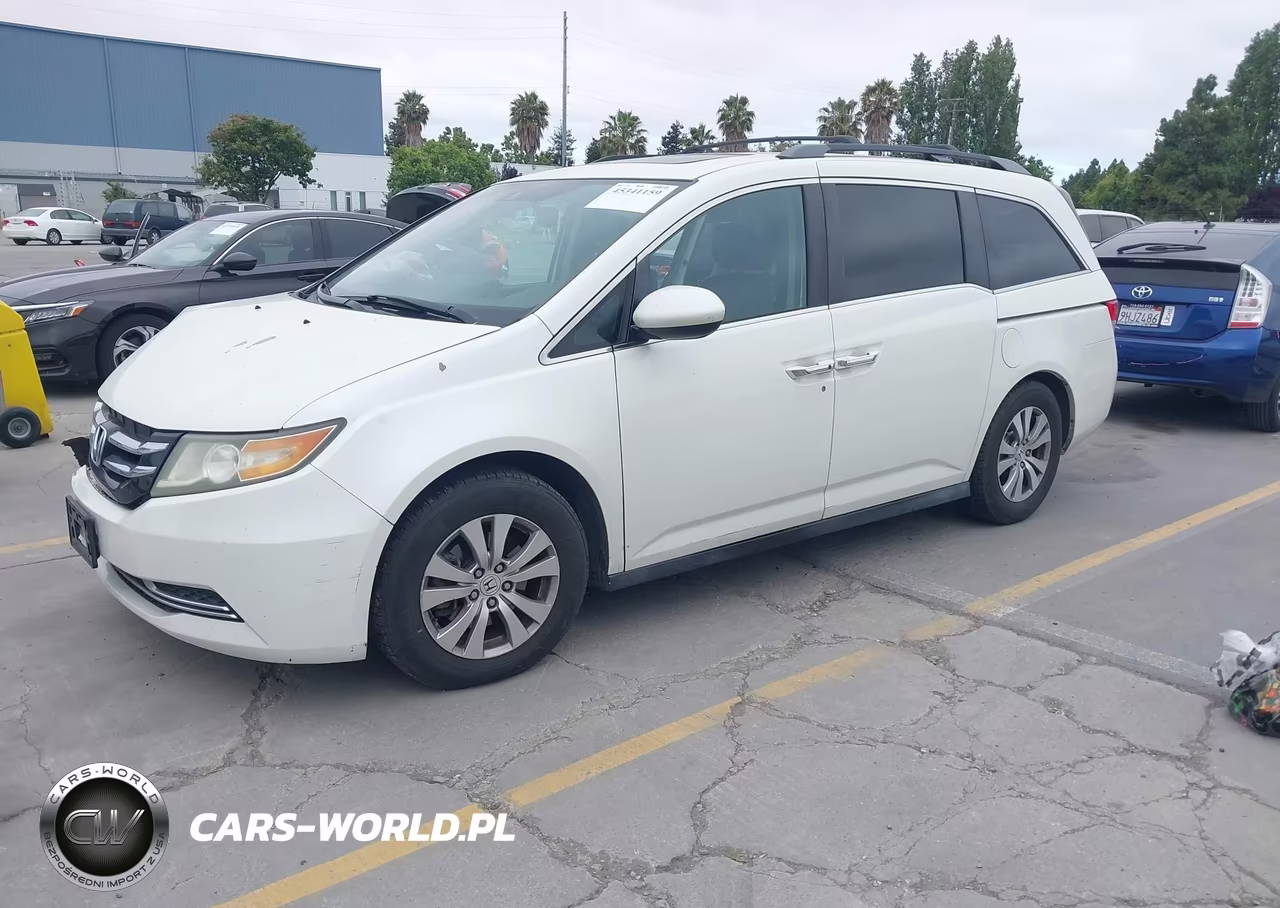 2014 Honda Odyssey Ex-L VIN:5FNRL5H62EB067065 - 2