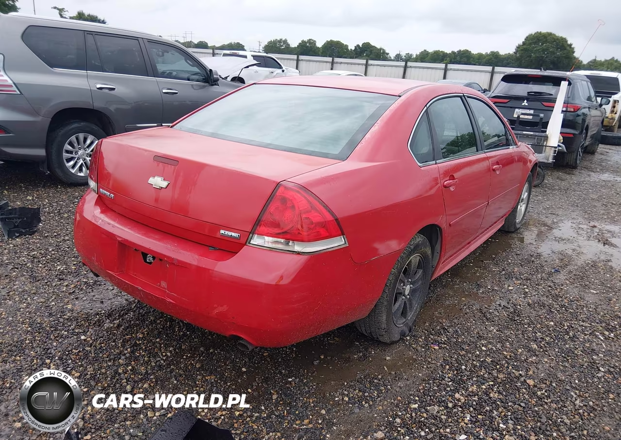 2013 Chevrolet Impala Ls VIN:2G1WF5E31D1208545 - 4