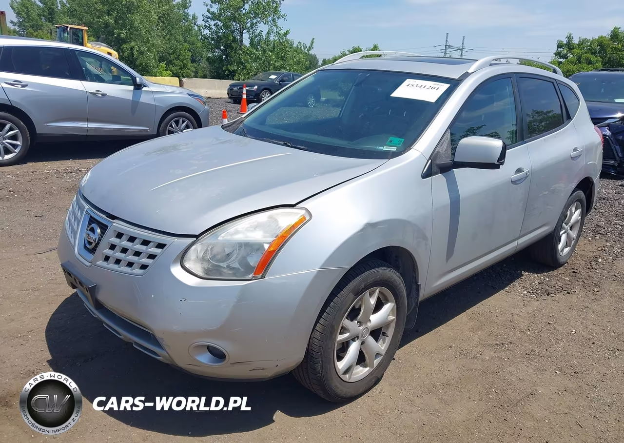 2009 Nissan Rogue Sl VIN:JN8AS58V49W433413 - 2