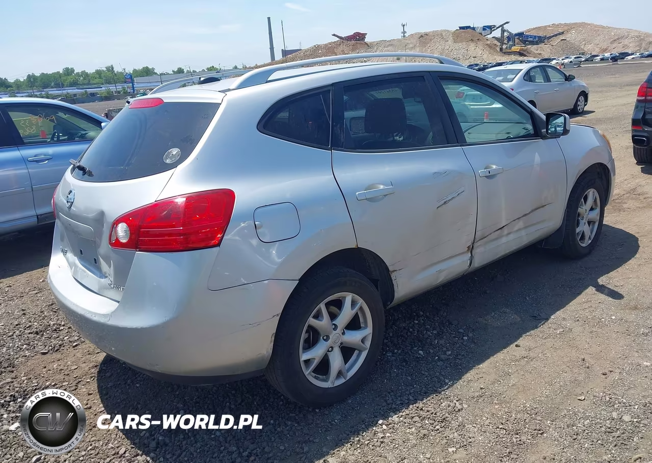 2009 Nissan Rogue Sl VIN:JN8AS58V49W433413 - 4