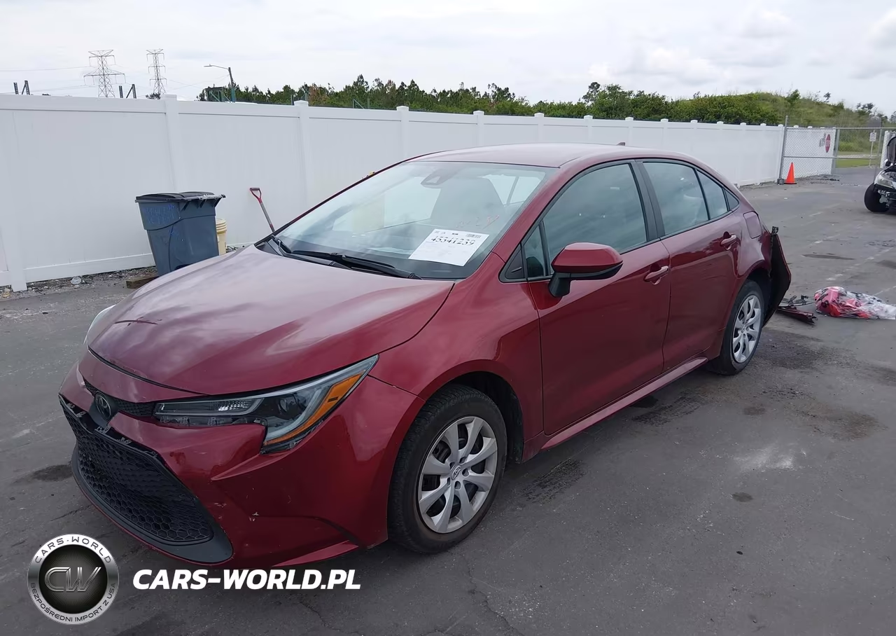 2022 Toyota Corolla Le VIN:5YFEPMAE3NP367832 - 2