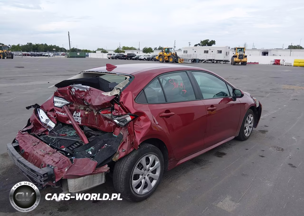 2022 Toyota Corolla Le VIN:5YFEPMAE3NP367832 - 4