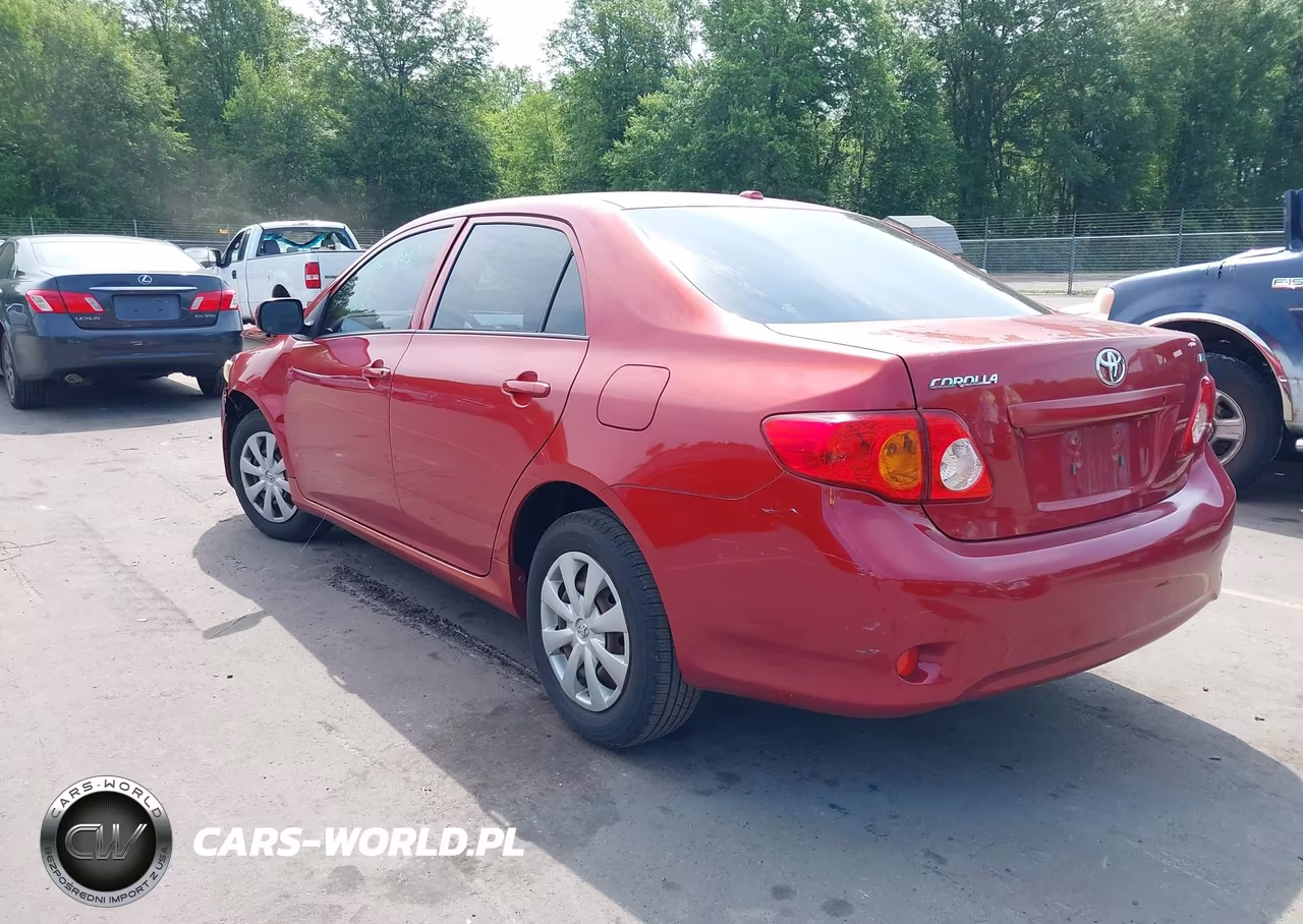 2009 Toyota Corolla Le VIN:JTDBL40E499079569 - 3