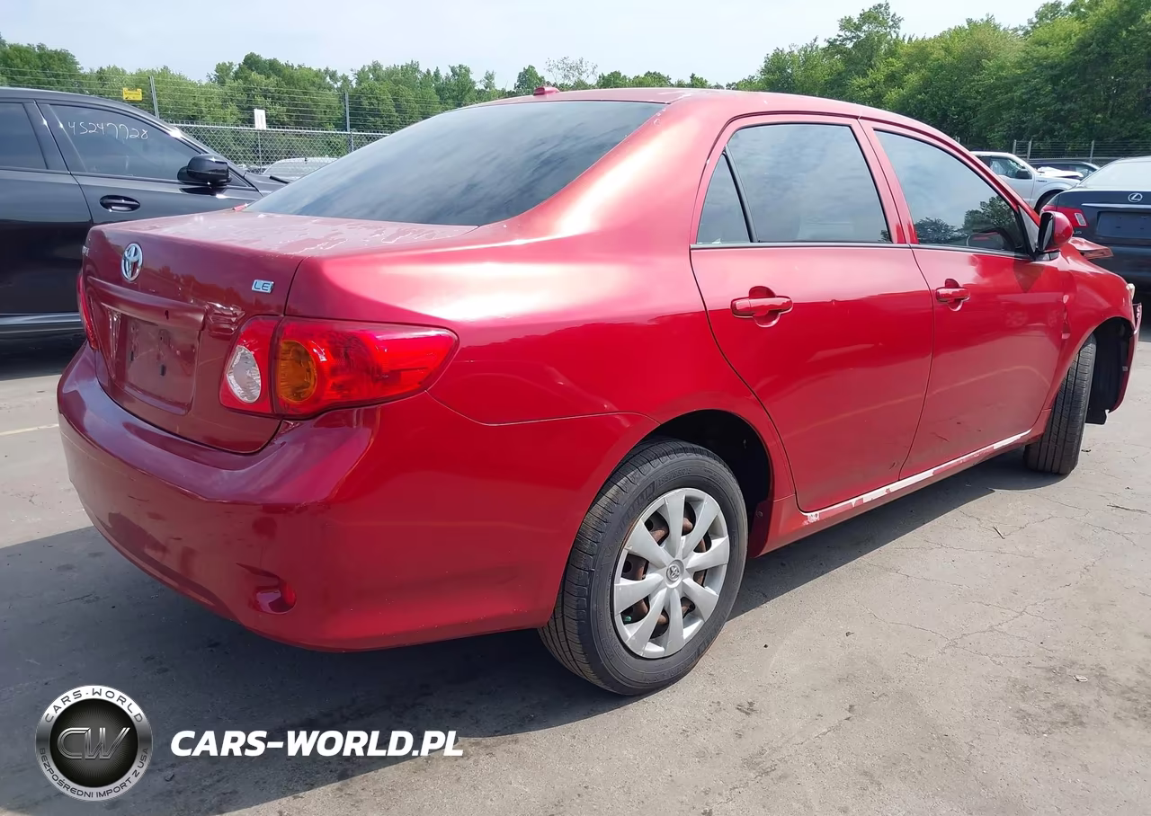2009 Toyota Corolla Le VIN:JTDBL40E499079569 - 4