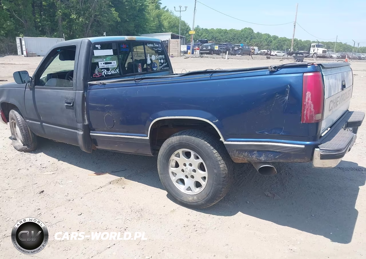 1992 Chevrolet Gmt-400 K1500 VIN:1GCEK14K1NZ118837 - 3