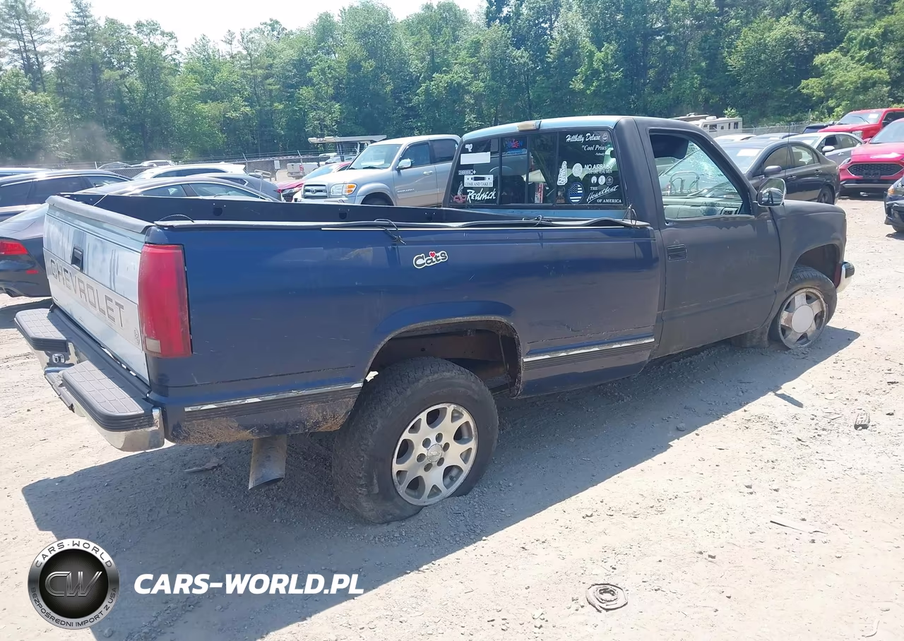 1992 Chevrolet Gmt-400 K1500 VIN:1GCEK14K1NZ118837 - 4