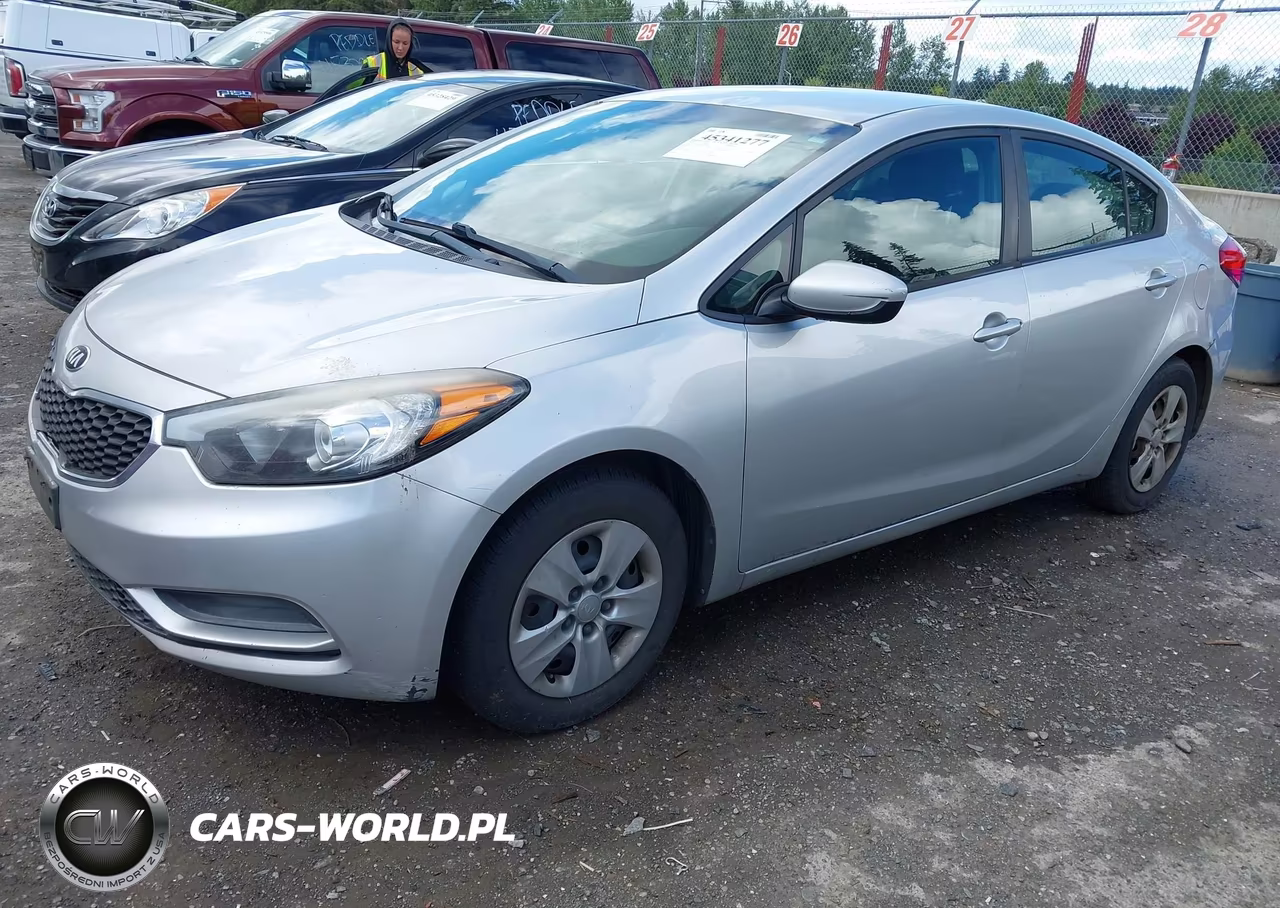 2014 Kia Forte Lx VIN:KNAFK4A66E5214383 - 2