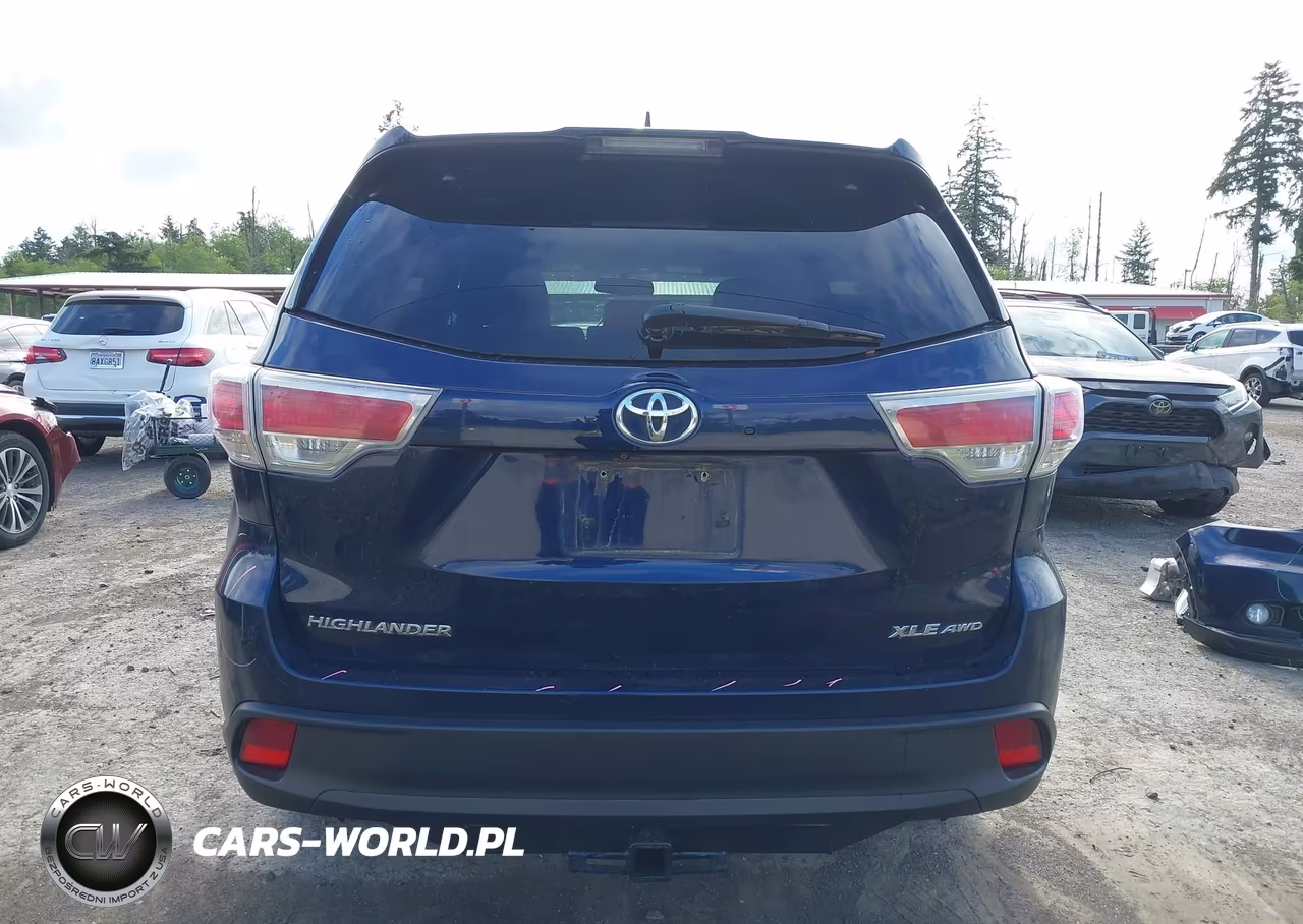 2015 Toyota Highlander Xle V6 VIN:5TDJKRFH9FS131403 - 17