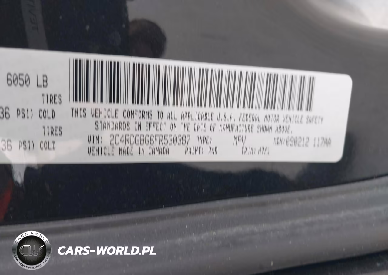 2015 Dodge Grand Caravan American Value Pkg VIN:2C4RDGBG6FR530387 - 9