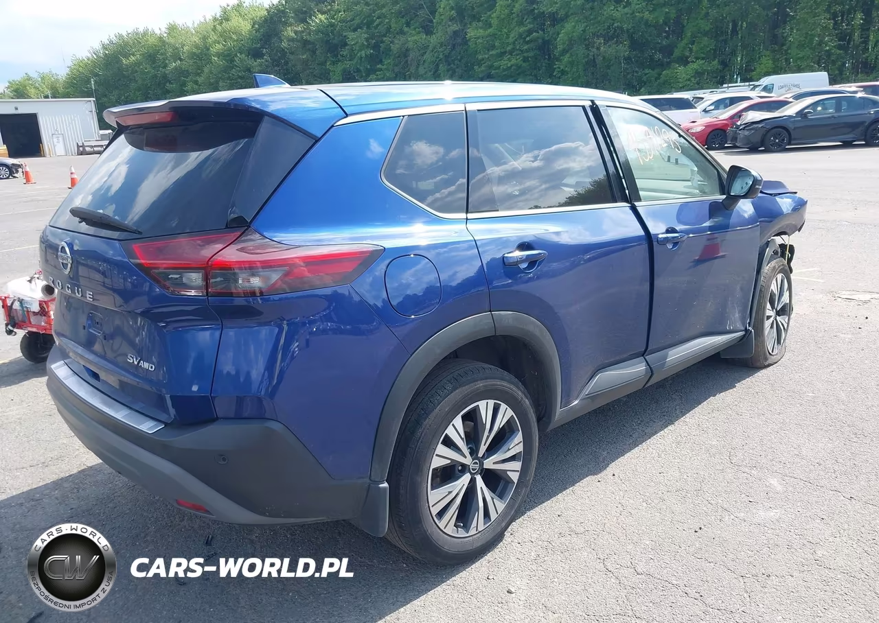2021 Nissan Rogue Sv VIN:JN8AT3BB6MW221766 - 4