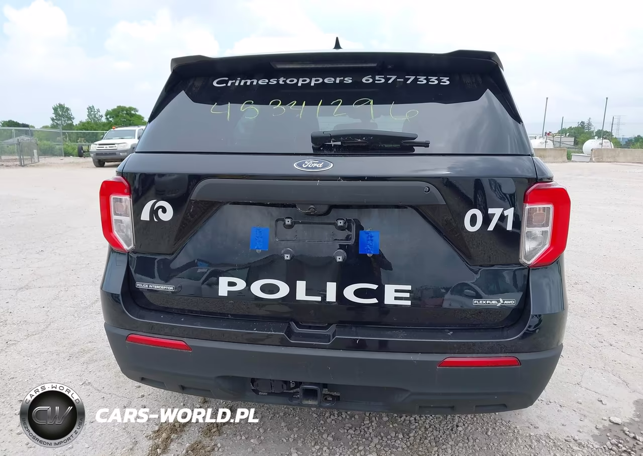 2021 Ford Police Interceptor Utility VIN:1FM5K8AB9MGA87324 - 16