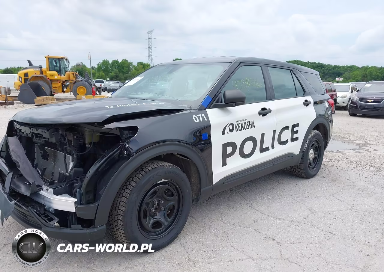 2021 Ford Police Interceptor Utility VIN:1FM5K8AB9MGA87324 - 2